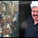 अतीक को वकील ने दिखाए जूते