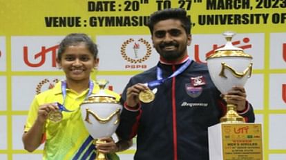 Sreeja wins National Table Championship title, Sathiyan wins men title for second time