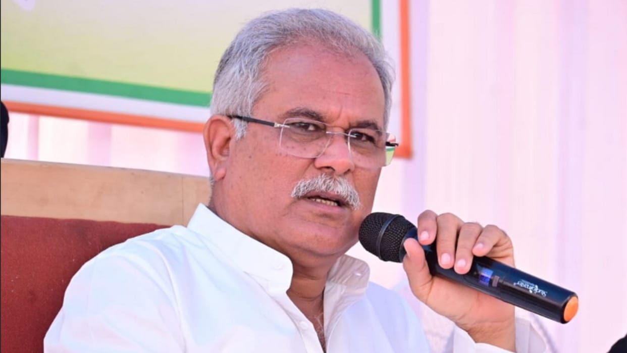 Chhattisgarh CM Bhupesh baghel Press Conference in Lucknow.