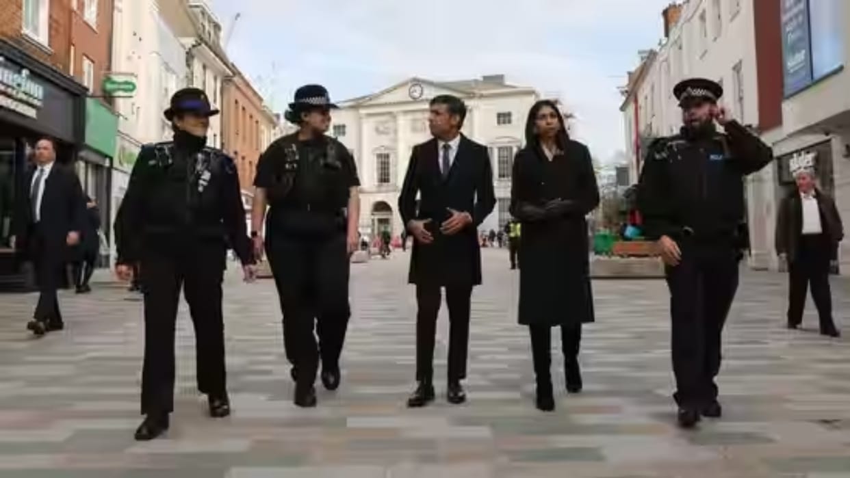 Rishi Sunak and Suella Braverman Were Heckled Watch Viral Video