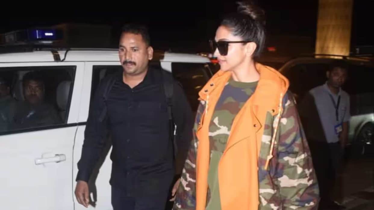 Deepika Padukone trolled for wearing black glasses at night jacket in summer actress spotted video viral