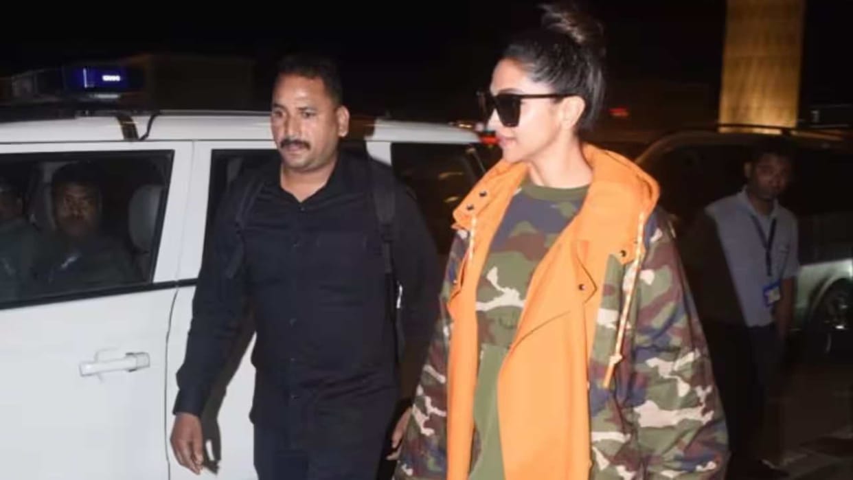 Deepika Padukone trolled for wearing black glasses at night jacket in summer actress spotted video viral
