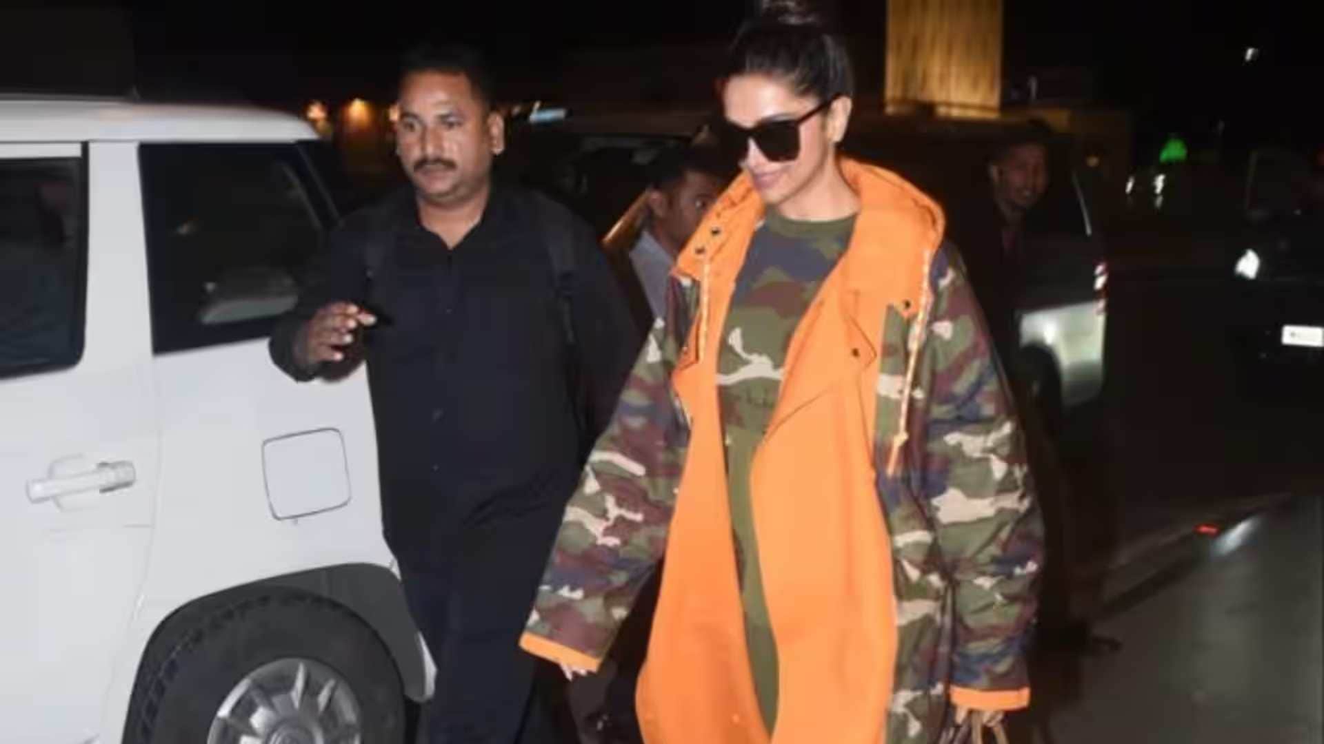 Deepika Padukone trolled for wearing black glasses at night jacket in summer actress spotted video viral