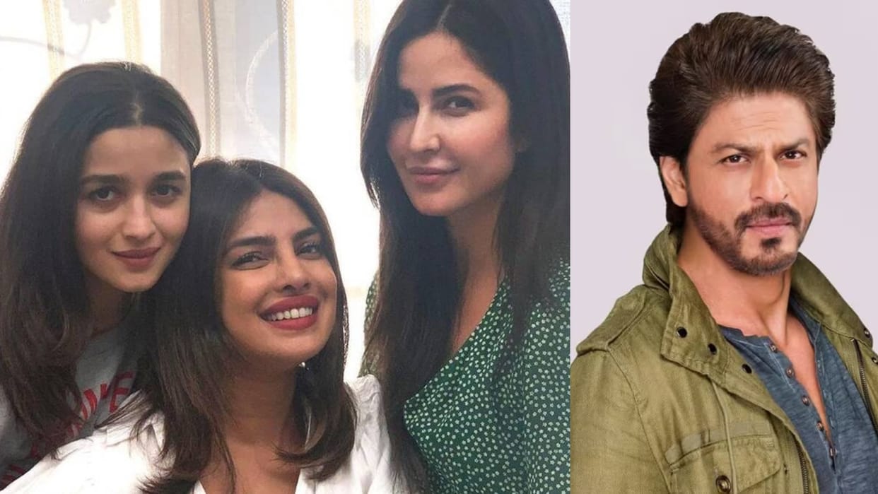 Jee Le Zaraa starrer Katrina Priyanka Chopra Alia Bhatt with Pathaan actor Shahrukh Khan may Do Cameo in Film