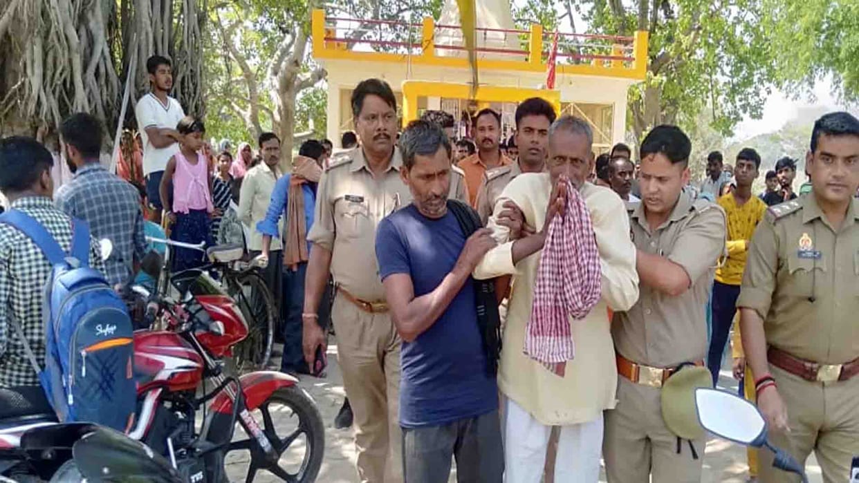 Superstition: Devotee cut off his tongue and offered at the feet of Mother Goddess for recognition