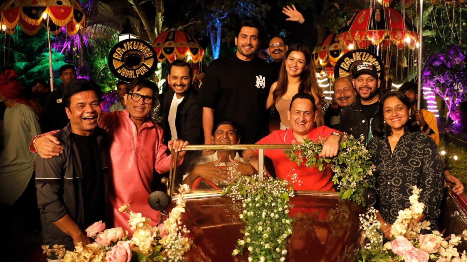 Sunny Singh Avneet kaur Raaj Shaandilyaa Vinod Bhanushali Film Luv Ki arrange Marriage Shooting Started