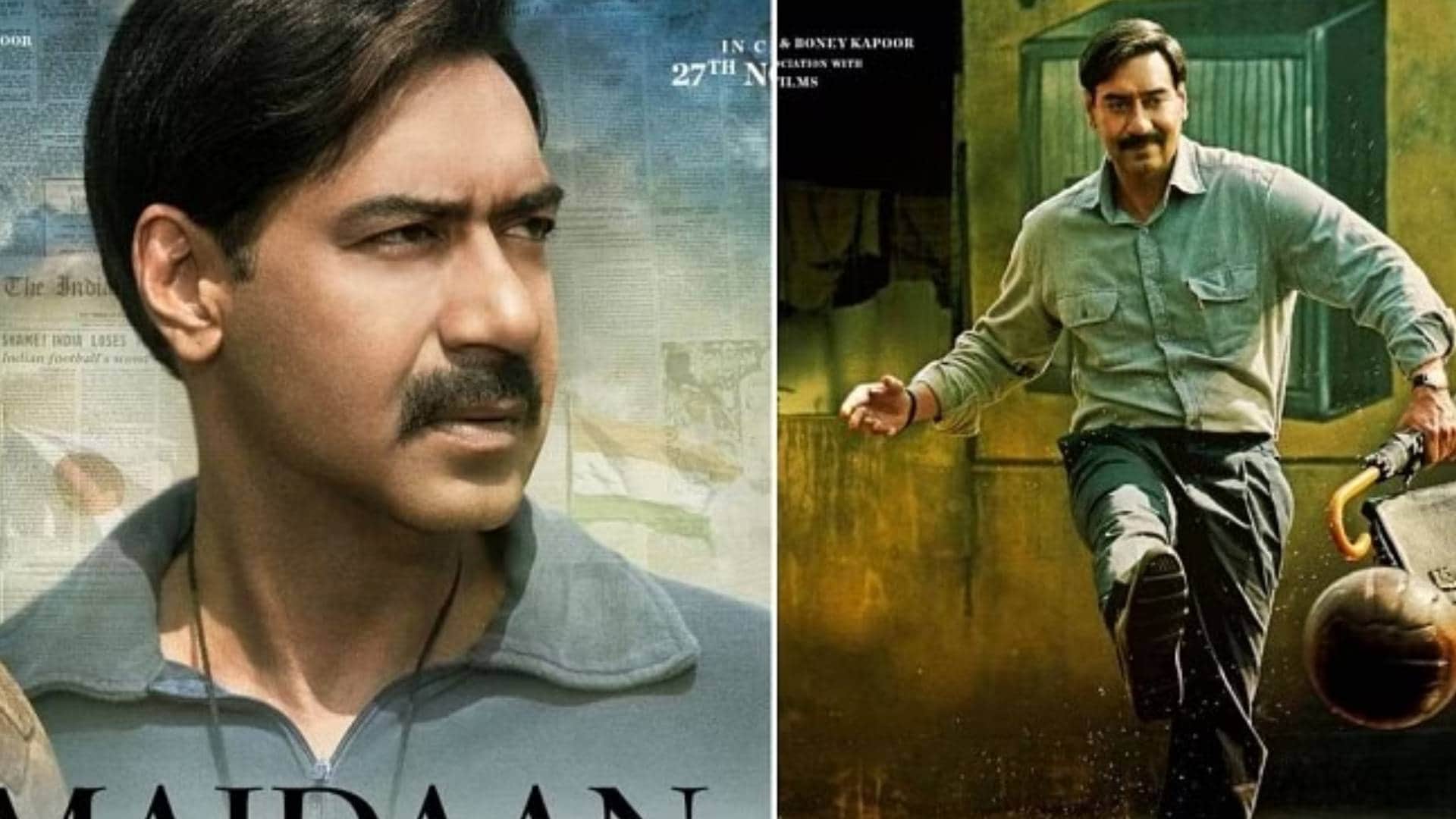 Bholaa starrer Ajay Devgn film Maidaan teaser will be release on 30 March 2023