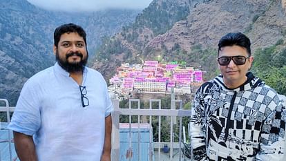 bhushan kumar and om raut reached vaishno devi  temple to seek blessings for film adipurush