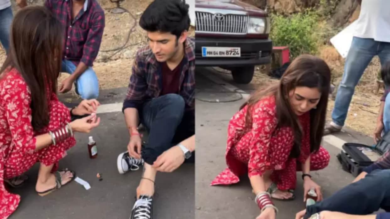 Kundali Bhagya: Paras Kalnawat gets injured on the sets of Shraddha Arya show Sana Sayyad Did first aid