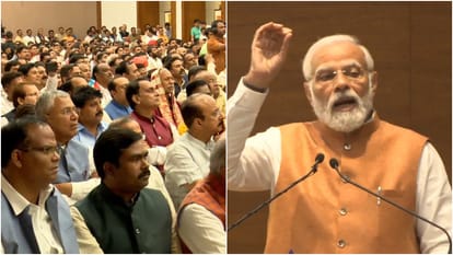 PM Modi Slams Opposition said For the first time in 7 decades such an action is being taken against corrupts