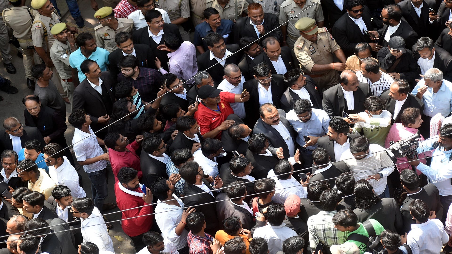 Entire area, including kachhari, turned into a cantonment, everyone is eager for the decision