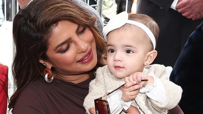 Citadel Priyanka Chopra Shared Cute Moment Photos With Daughter Malti Marie while doing makeup see picture