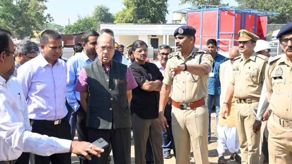 Bomb disposal squad and dog squad deployed to maintain security at Sri Krishna Janmabhoomi in Mathura