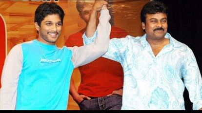 Allu arjun completed 20 years in film industry Chiranjeevi Congratulates pushpa actor he wrote emotional note