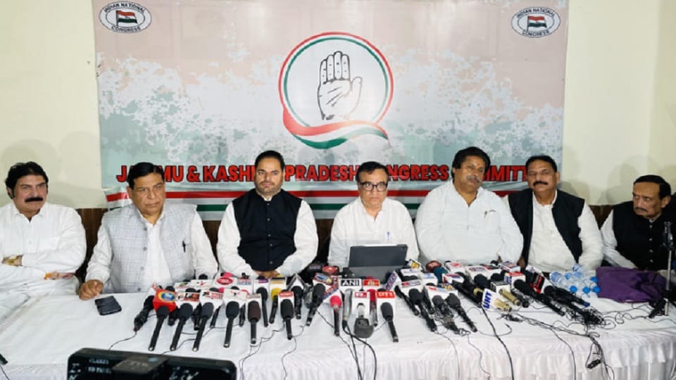 Ajay Maken in Jammu: BJP disqualifies democracy, not Rahul Gandhi