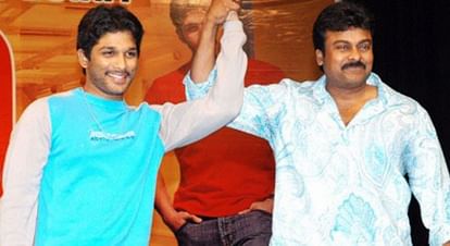 Allu arjun completed 20 years in film industry Chiranjeevi Congratulates pushpa actor he wrote emotional note