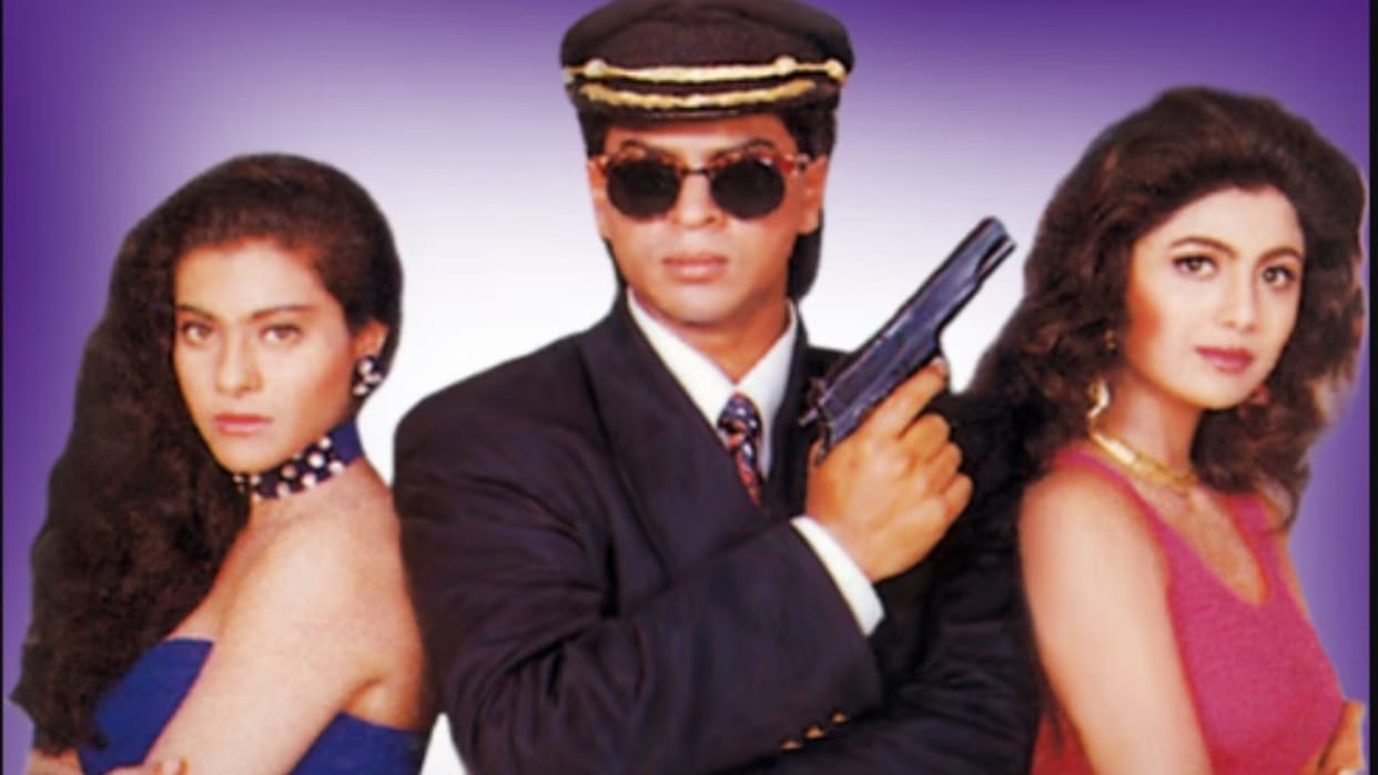 Shah Rukh Khan Kajol and Shilpa Shetty cult classic Film Baazigar to re release as part of Retro Film Festival
