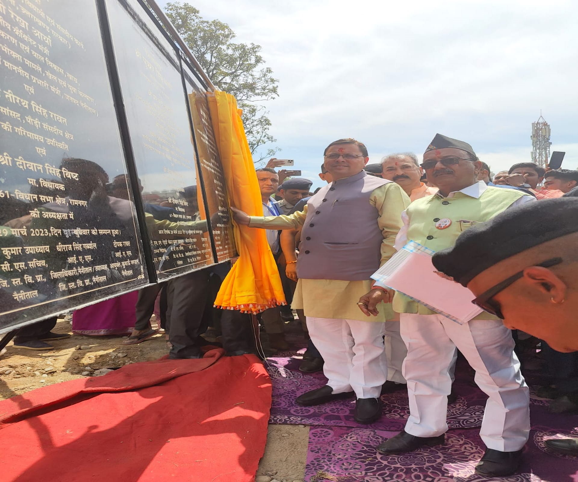 G20 in Ramnagar CM Dhami visit Ramgar performed Kanya Puja on Ashtami laid foundation stone of many schemes