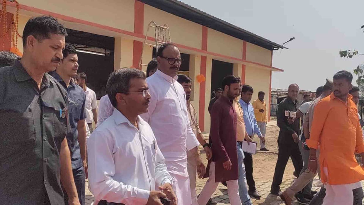 Deputy Chief Minister Brajesh Pathak reached Hamirpur