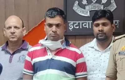 Vicious arrested in Etawah, the trap was spread till Lucknow, seals of DM and SP of 12 districts recovered