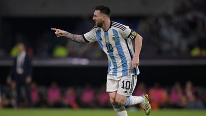 WC Qualifier: Argentina defeated Peru in the Football World Cup Qualifier, Messi scored two goals