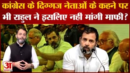 Rahul Gandhi Disqualified: That's why Rahul Gandhi did not apologize even after being asked by veteran Congres