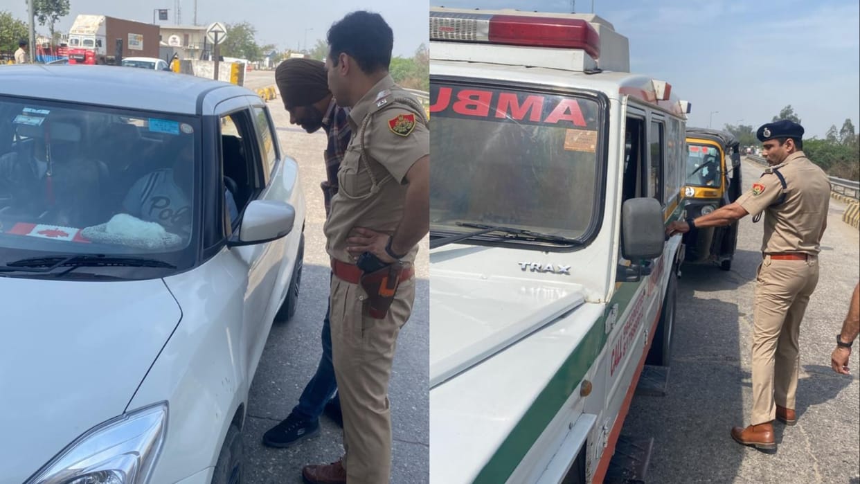 Haryana-Punjab police alert in Amritpal case, vigil increased on Shambhu border