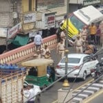 शराब के नशे में था एंबुलेंस का चालक।