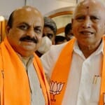 Karnataka Election 2023: CM Basavaraj Bommai with B S Yediyurappa