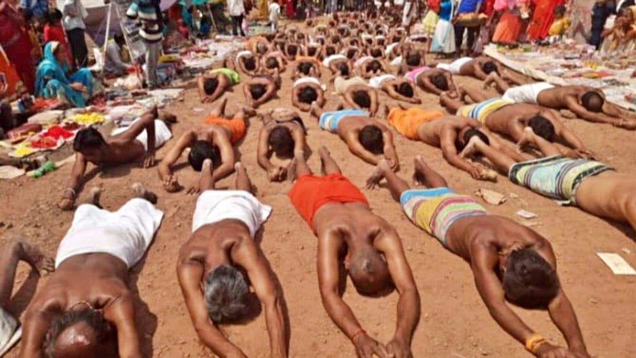 Damoh Devotees go to Mata court on Navami Tithi by paying penalty