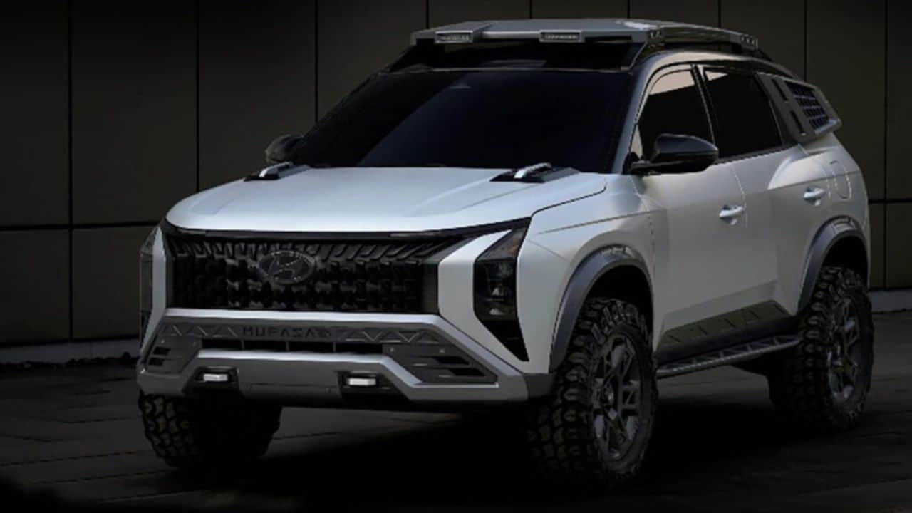 hyundai unveiled new suv mufasa. Know features engine specification price and other details