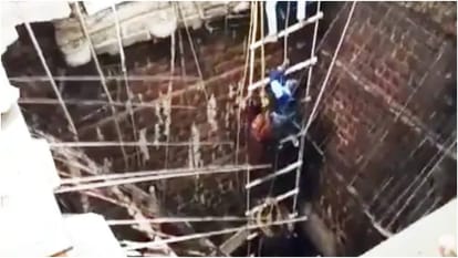 Indore Temple Accident: Eyewitnesses were offering sacrifices and the ground caved in