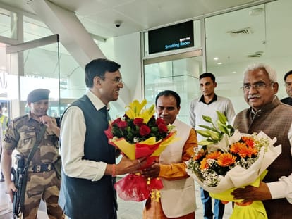 Union Health Minister Mansukh Mandaviya Reached Uttarakhand for two days visit