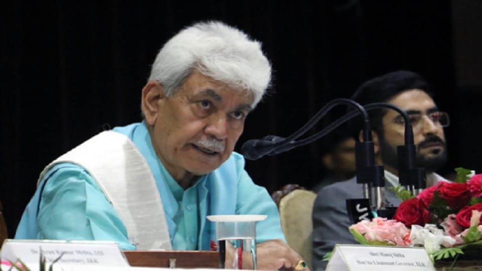 lg manoj sinha said Traffic advisory and schedule during Amarnath Yatra should be strictly followed