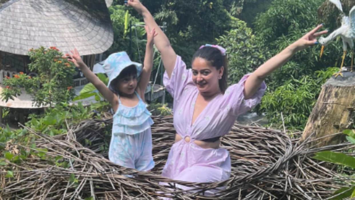 Mahhi Vij came in the grip of Corona epidemic, posted the pain of being away from her daughter