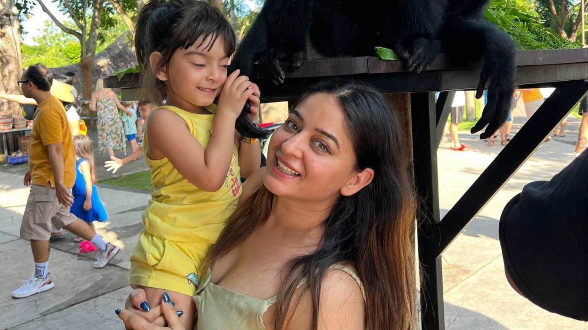 Mahhi Vij came in the grip of Corona epidemic, posted the pain of being away from her daughter