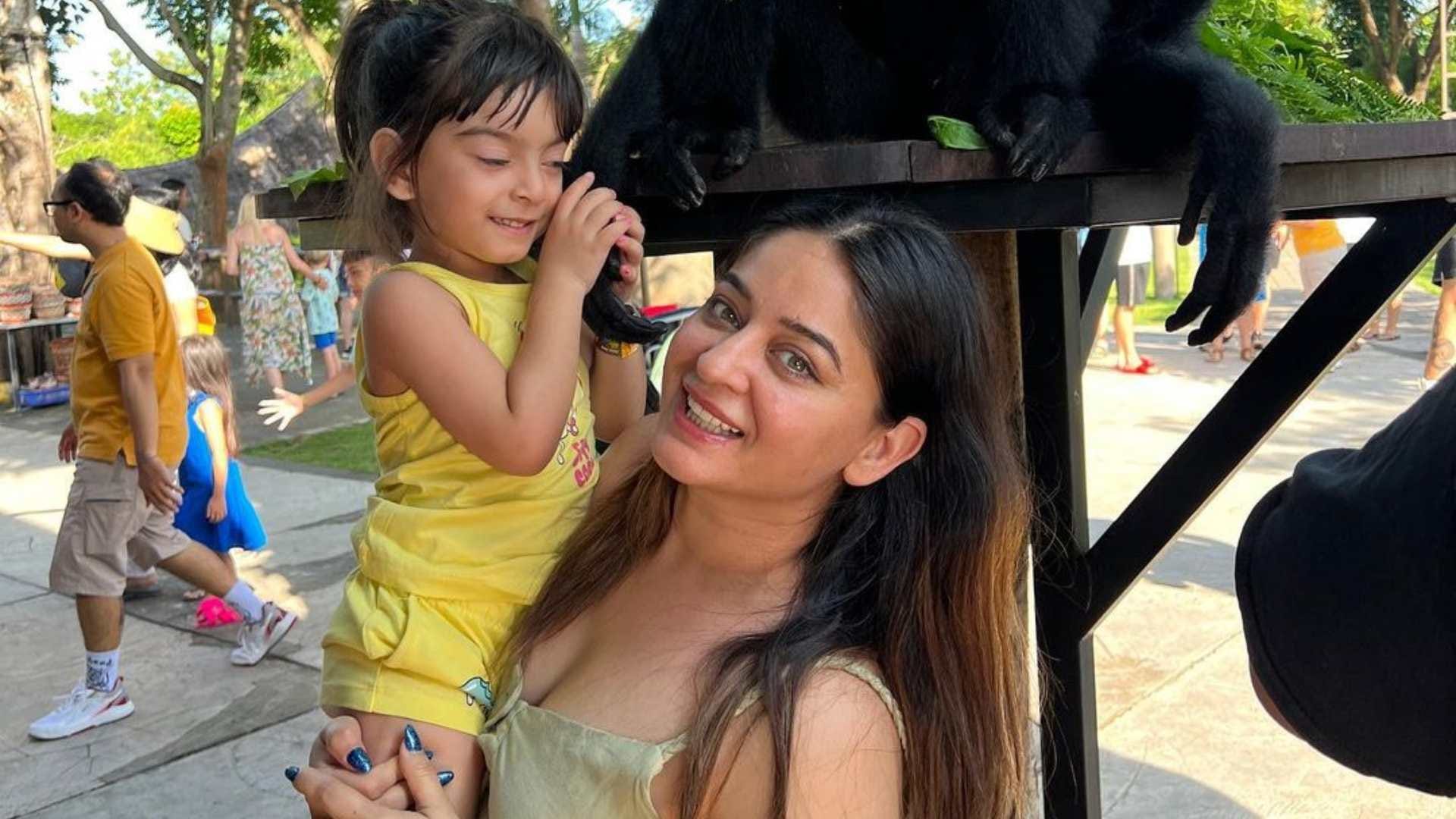 Mahhi Vij came in the grip of Corona epidemic, posted the pain of being away from her daughter