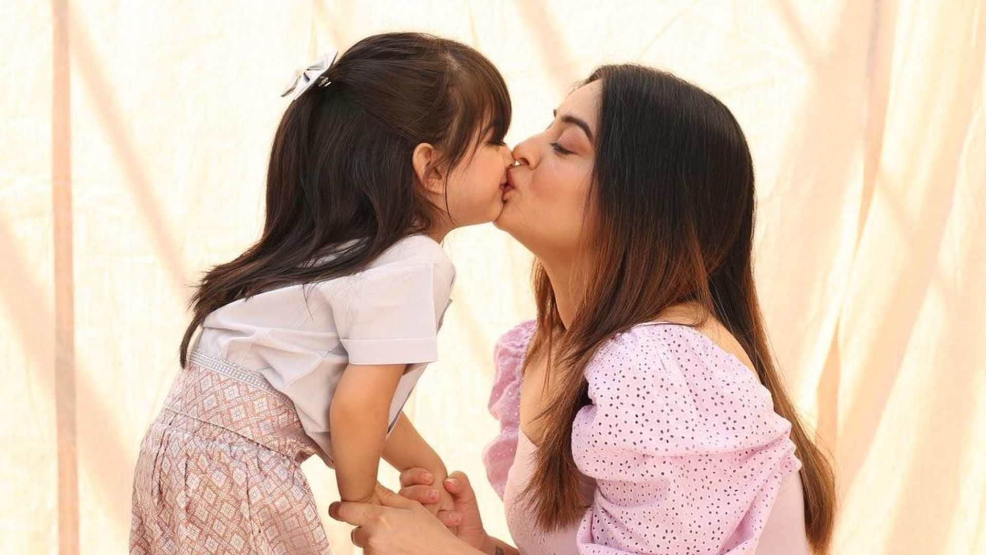 Mahhi Vij came in the grip of Corona epidemic, posted the pain of being away from her daughter