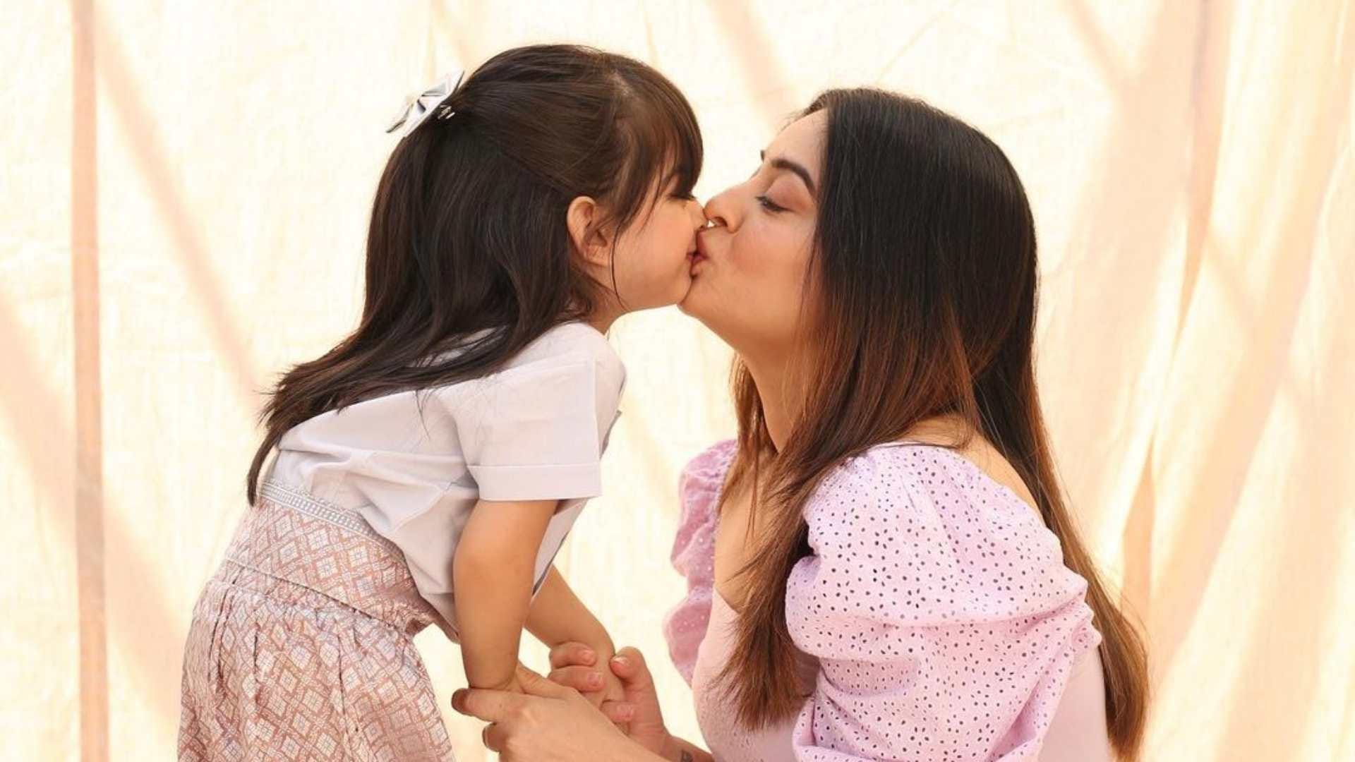 Mahhi Vij came in the grip of Corona epidemic, posted the pain of being away from her daughter