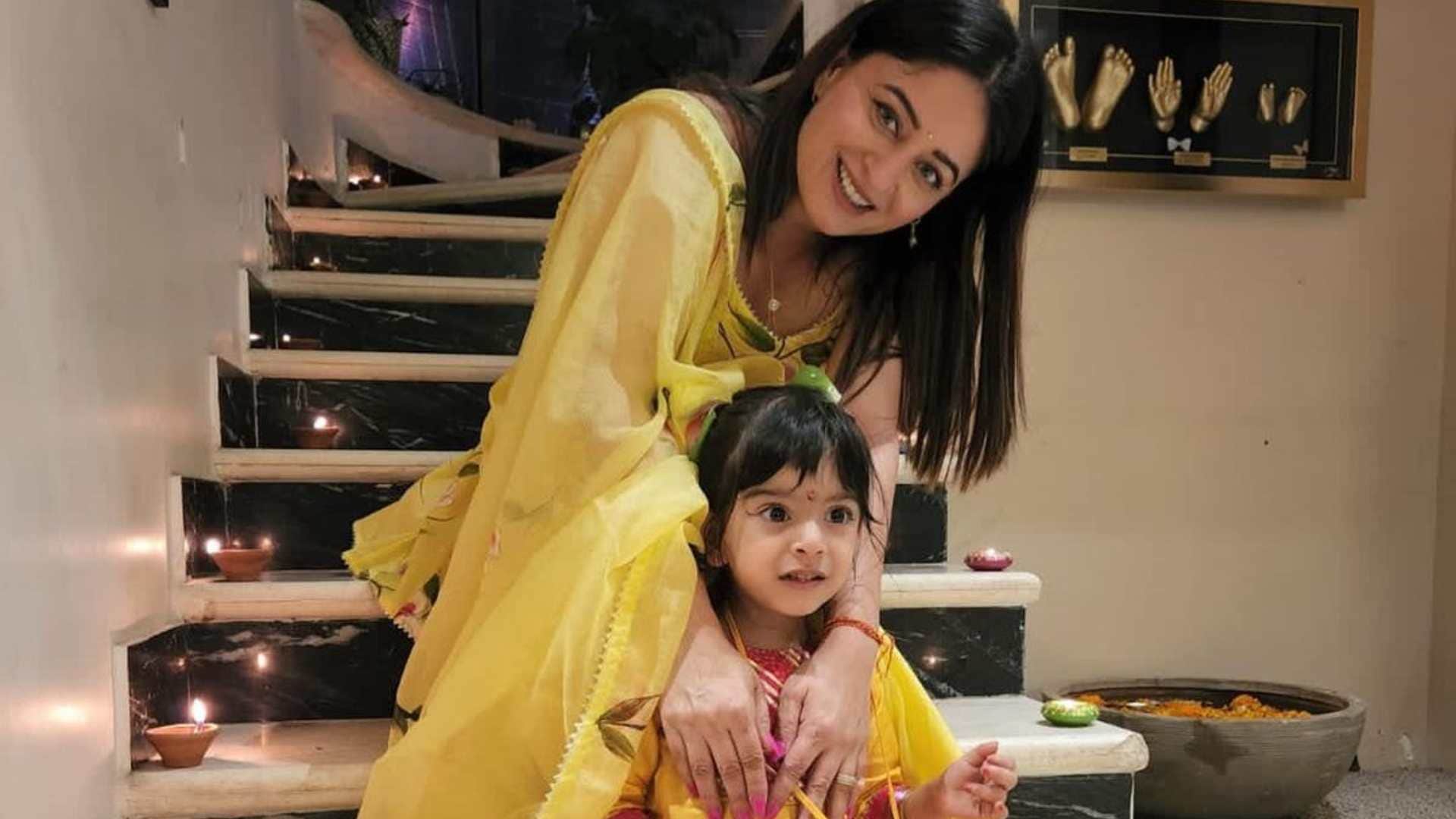 Mahhi Vij came in the grip of Corona epidemic, posted the pain of being away from her daughter