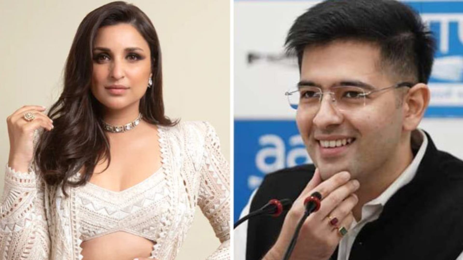 Parineeti Chopra Raghav Chadha Spot At Airport Video Goes Viral on social Media Amid Roka marriage rumours