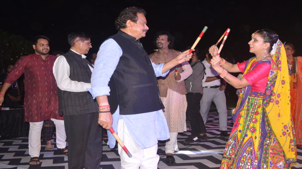 Two day Navratri Garba Raas started at Zonal Park in Agra