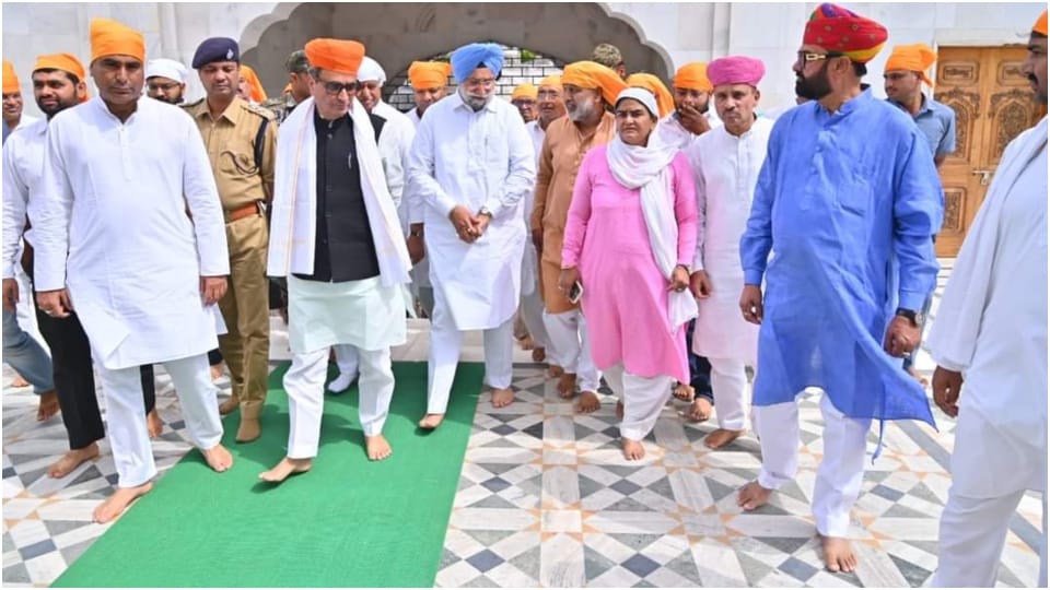Rajasthan Congress in-charge Sukhjinder Singh Randhawa attacked BJP and Modi government
