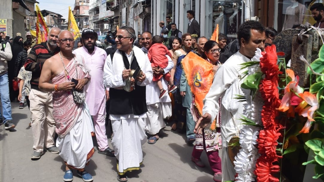 Ram Navami celebrated in srinagar jammu kashmir