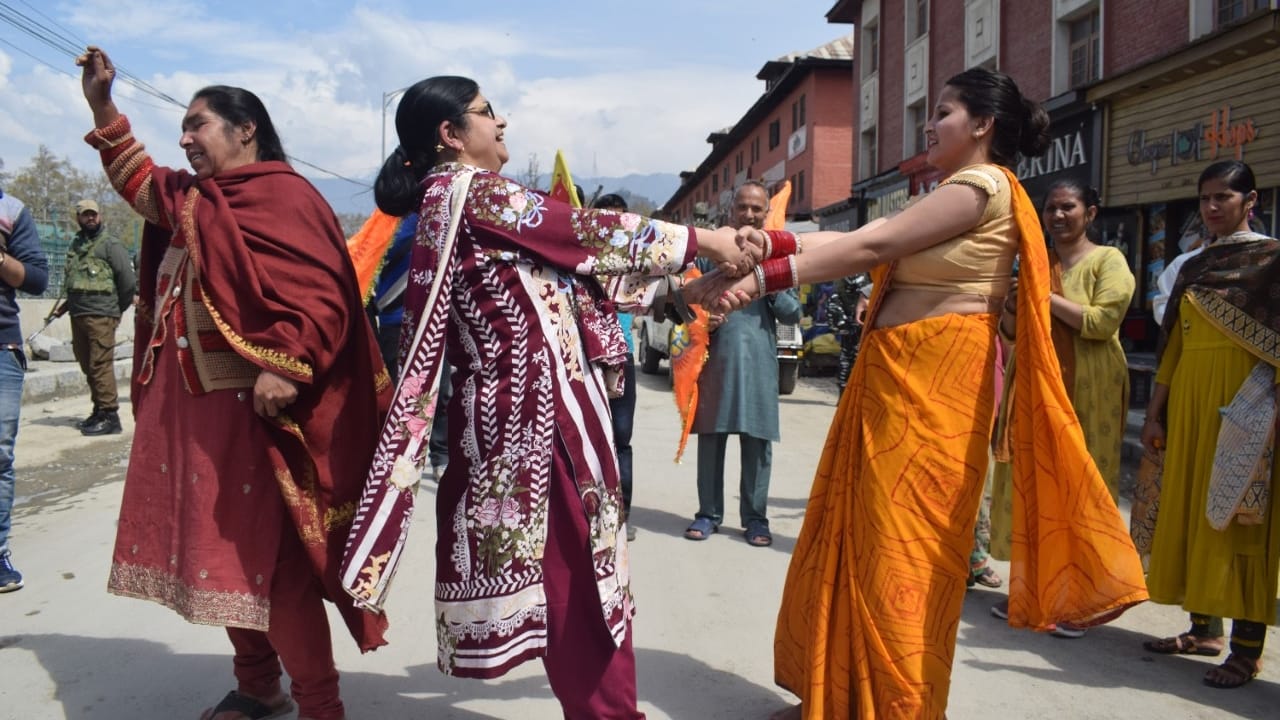 Ram Navami celebrated in srinagar jammu kashmir