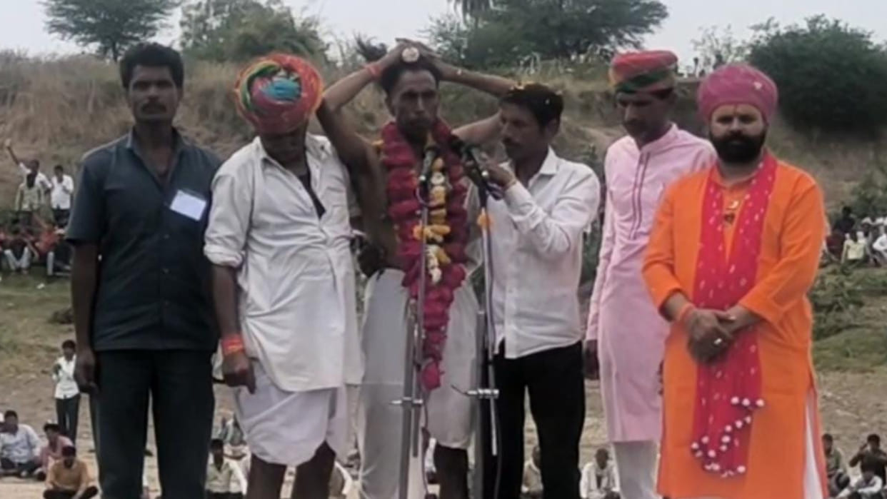 Annual prediction on Gothda's mother Mahishasur Mardini temple