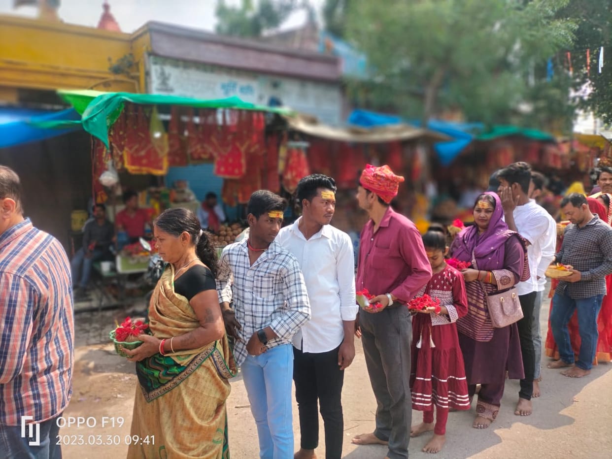 Chaitra Navratri 2023 and Ram navami Varanasi Shiva city engrossed in worship of maa durga