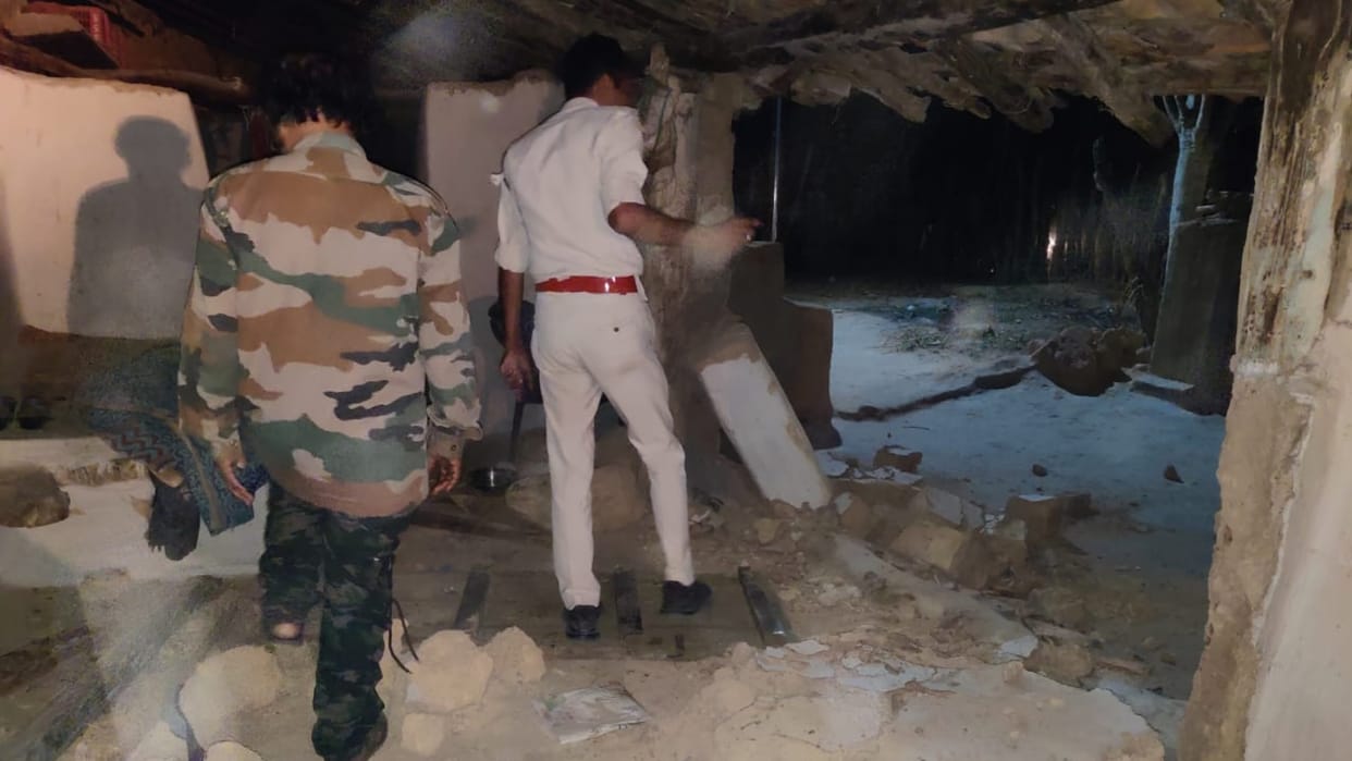 wildlife in chhattisgarh; chhattisgarh Elephant damaged houses, trampled crops in Korba