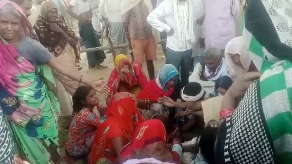 farmer dead body found in the ganga in budaun