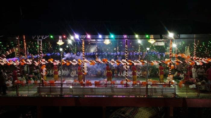 आकर्षण का केंद्र रहा रामनवमी पर्व पर किया गया दीपोत्सव